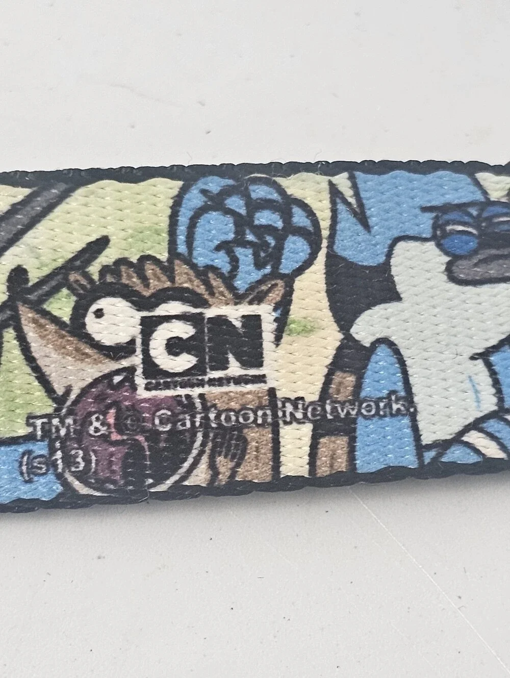 Cartoon Network Regular Show Belt Mordecai Rigby Y2K Spencer's Hot Topic